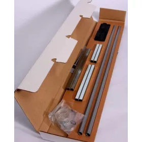   BabyDan Premier fém toldalék, ezüst/fekete vasalat, 2 db, 7 cm/db
