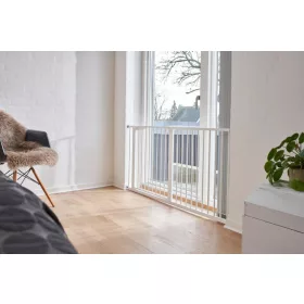 Baby Dan Asta extra széles védőrács, 151 cm, fehér