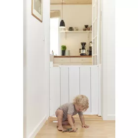   Baby Dan Alma Fehér lamellás ajtórács 55-89 cm csavarozható