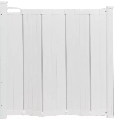 Baby Dan Alma Fehér lamellás ajtórács 55-89 cm csavarozható