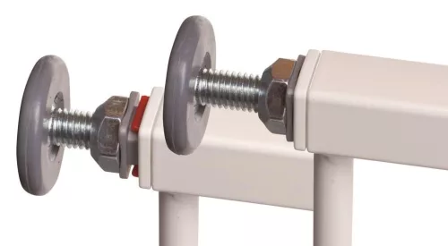 Baby Dan Védőrács Maja 2 toldattal 74-80 cm - white