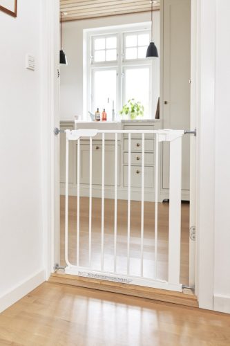 Baby Dan Nyomászárórács Lise 60,5 - 66,5 cm - fehér/fém 