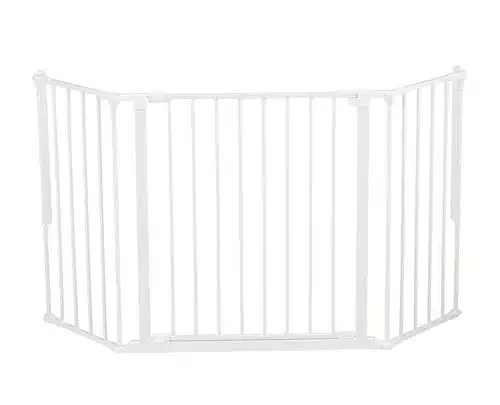 BabyDan Supreme Olaf fehér térkorlát, 90-140 cm