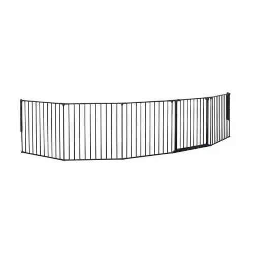 BabyDan Supreme Olaf XXX fekete térkorlát, 90-350 cm
