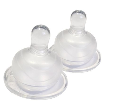 Szilikon cumi LO 0-4 hónap, dBb Remond, szilikon, 2 db