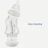 Difrax Széles anti-colic S-cumisüveg 200 ml - sötétkék