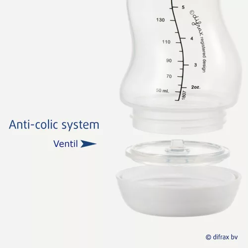 Difrax Pótszelep Difrax cumisüvegekhez 2 db