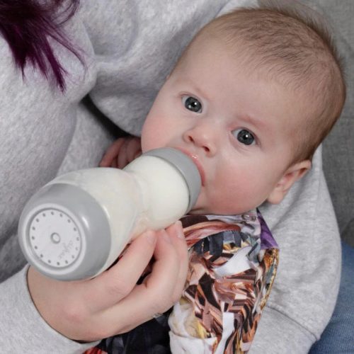 Difrax 1-2-3 Variflow Natural állíható szilikon cumi - 2 drb