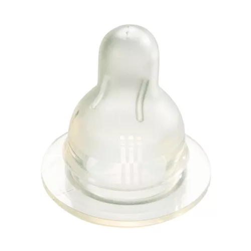 Difrax 1-2-3 Variflow Natural állíható szilikon cumi 2 db
