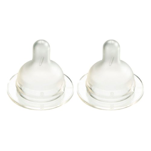 Difrax Natural S széles szilikon cumi, 2 drb