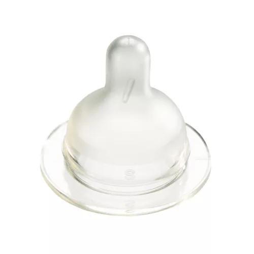 Difrax Natural S széles szilikon cumi 2 db