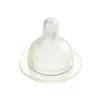 Difrax Széles állítható szilikon cumi 1-2-3 Variflow Natural 2 db