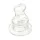 Difrax Dental szilikon cumi 2 db - S 