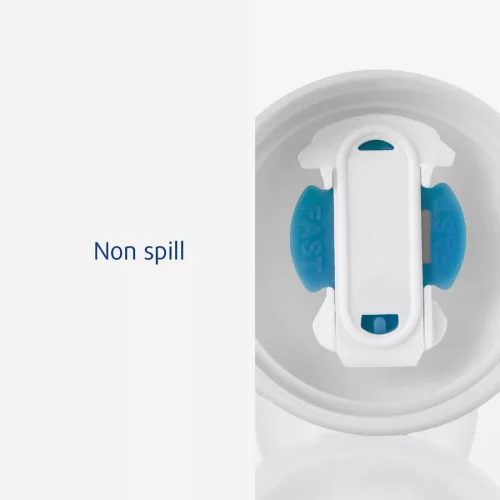 Difrax Gyerek pohár kemény ivócsővel - blue