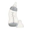 Difrax anti-colic S-cumisüveg, ezüst, 170ml