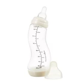 Difrax Anti-colic S-cumisüveg 250 ml - krém színű