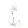 Difrax Széles anti-colic S-cumisüveg 310 ml - fehér