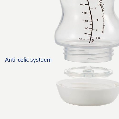 Difrax széles anti-colic S-cumisüveg 310 ml - rózsaszín