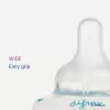 Difrax Szilikon cumi gyűrűvel az 1-2-3 Variflow széles cumisüveghez