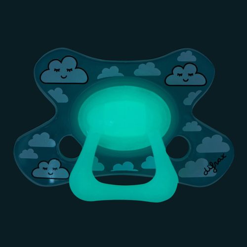 Difrax sötétben világító cumi Natural 6+