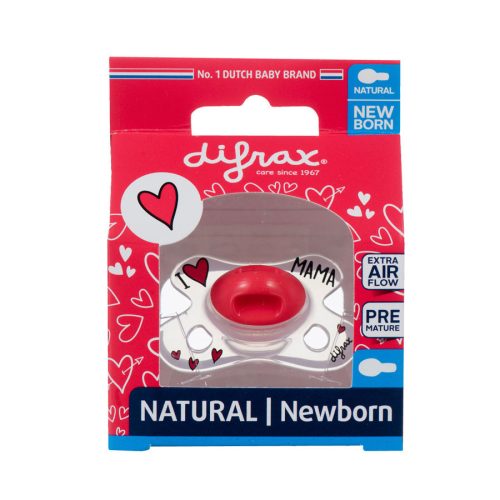 Difrax anatomikus cumi újszülöttek számára, I LOVE PAPA