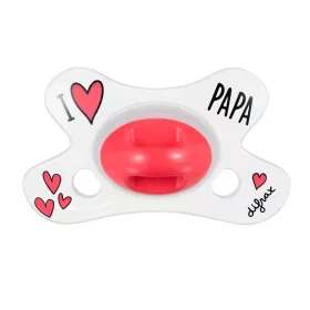 Difrax Anatomikus cumi - I LOVE PAPA 0+