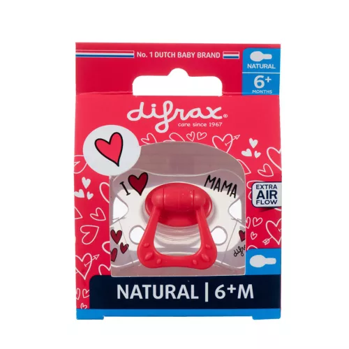 Difrax Anatomikus cumi - I LOVE MAMA 6+