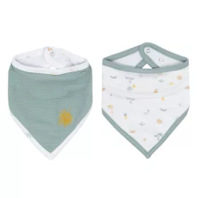 LUMA Bandana nyálfogó kendő 2db - Tropical Island