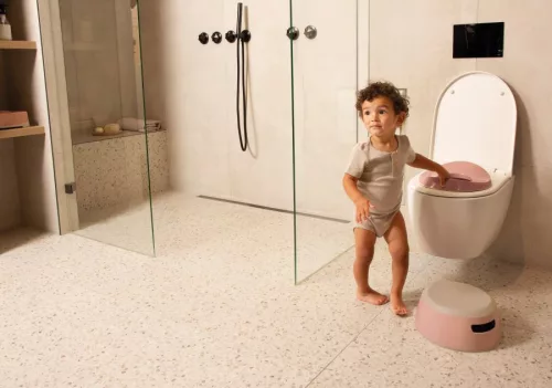 LUMA WC szűkítő ülőke - Blush Pink