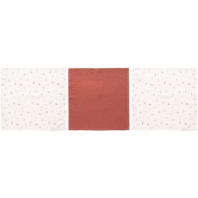   LUMA Muszlin Arctörlő kendő 3db csomagolásban - Sunset Shapes