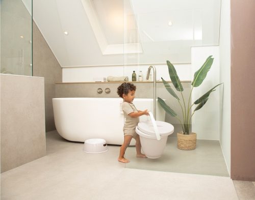 LUMA Pelenkatároló vödör fedéllel - Pure Oat