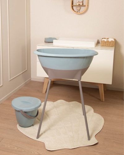 LUMA Pelenkatároló vödör fedéllel - Ice Blue