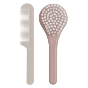 LUMA Fésű és hajkefe - Blush Pink