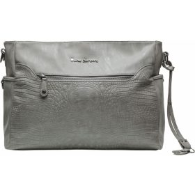 Pelenkázó táska Copenhagen Croco Grey krokodíl minta