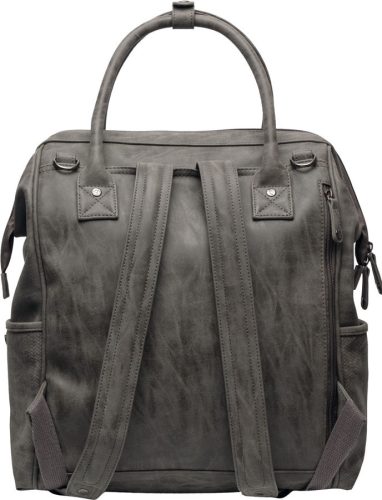 Pelenkázó hátizsák Little Company Riga knit taupe