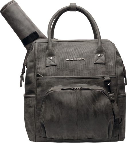 Pelenkázó hátizsák Little Company Riga knit taupe