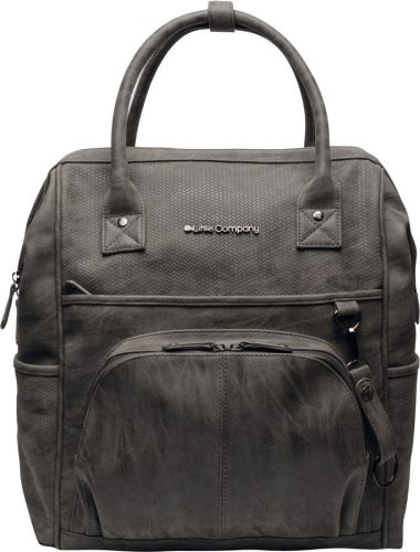 Pelenkázó hátizsák Little Company Riga knit taupe