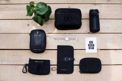 Törlőkendő tartó Little Company Alice Black