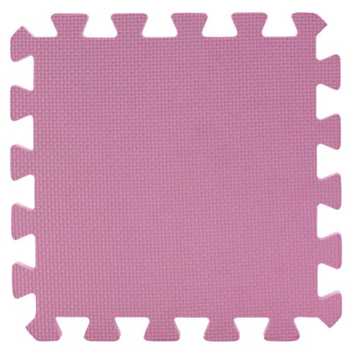 Puzzle habszivacs játszószőnyeg szett Pink 150x150cm