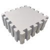 Puzzle habszivacs játszószőnyeg Silver 90x90 cm