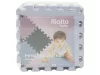 Rialto Baby Puzzle habszivacs játszószőnyeg 90x90 cm - Silver