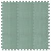 Puzzle habszivacs játszószőnyeg Light Green 90x90 cm