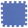 Puzzle habszivacs játszószőnyeg szett Blue 150x150cm