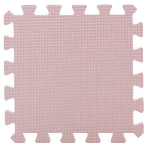 Puzzle habszivacs játszószőnyeg Light Pink 90x90 cm