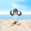 Bambino Mio Gyermek UV szűrős fürdő sapka, UV 50+, méret L/XL, Nautical