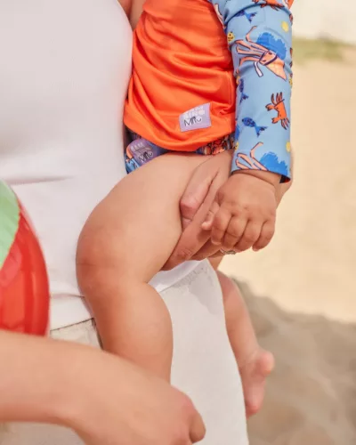 Bambino Mio Gyermek fürdőpóló Wave 0-6 hónap