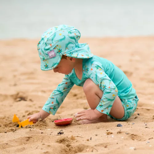 Bambino Mio gyermek fürdő póló Crafty Croc 6-12 hónap