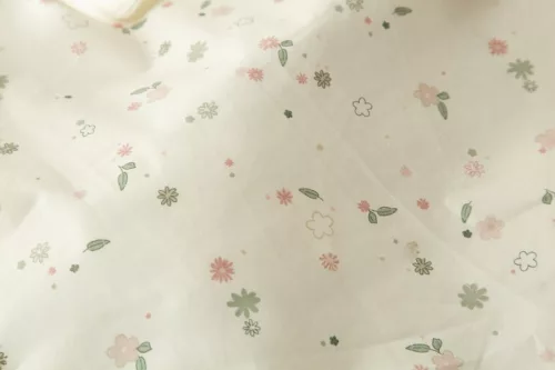 Witlof for Kids megerősített szegéllyel ellátott lepedő Tuck-inn 60x120 cm Vintage Flowers