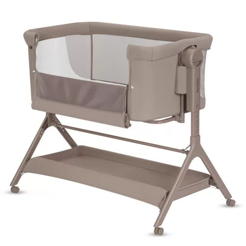Lionelo Leonie 3az1-ben babaágy, bababölcső és babaöböl - Beige Taupe