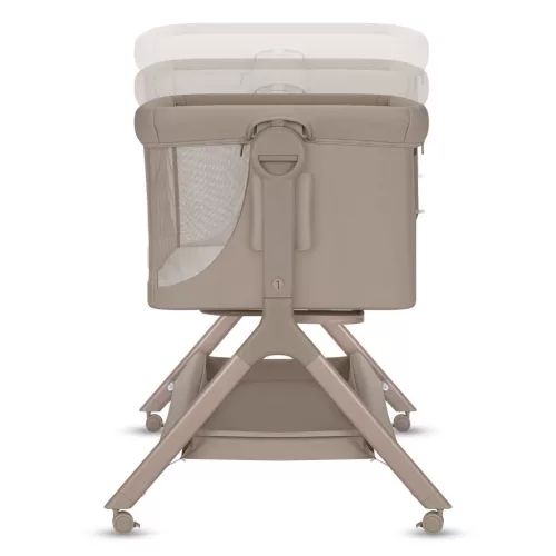 Lionelo Leonie 3az1-ben babaágy, bababölcső és babaöböl - Beige Taupe